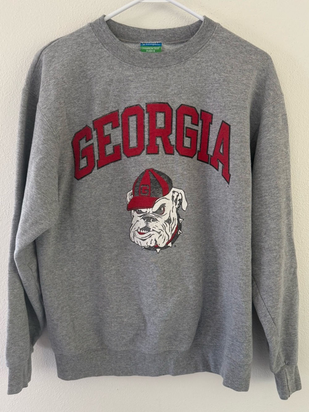 Vintage Champion Georgia Bulldogs Crewneck